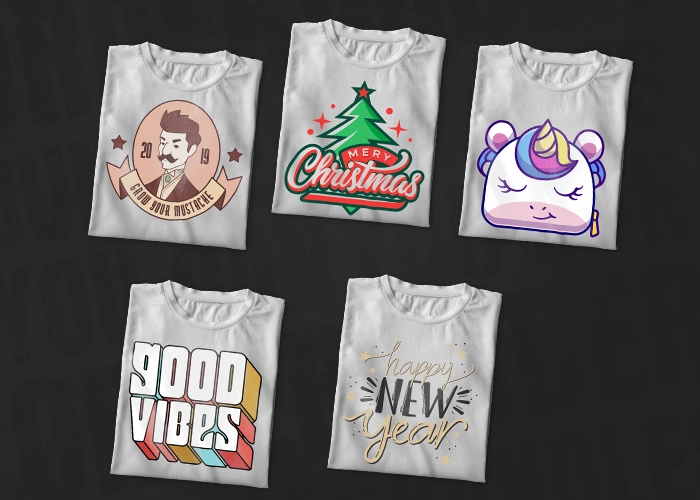 Print-on-Demand Egypt – Tshack team printing custom T-shirts using advanced machines ensuring vibrant colors and fast delivery.