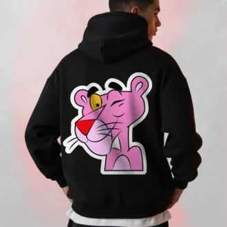 Pink Panther Printed Hoodie