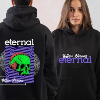 Eternal Billion Dreams Hoodie | Premium Graphic Skull Hoodie