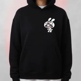 Bunny Printed Hoodie