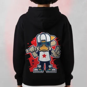 Duck Black Hoodie
