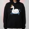 Duck Printed Hoodie