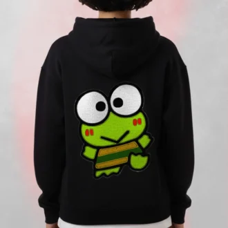 Frog Printed Hoodie