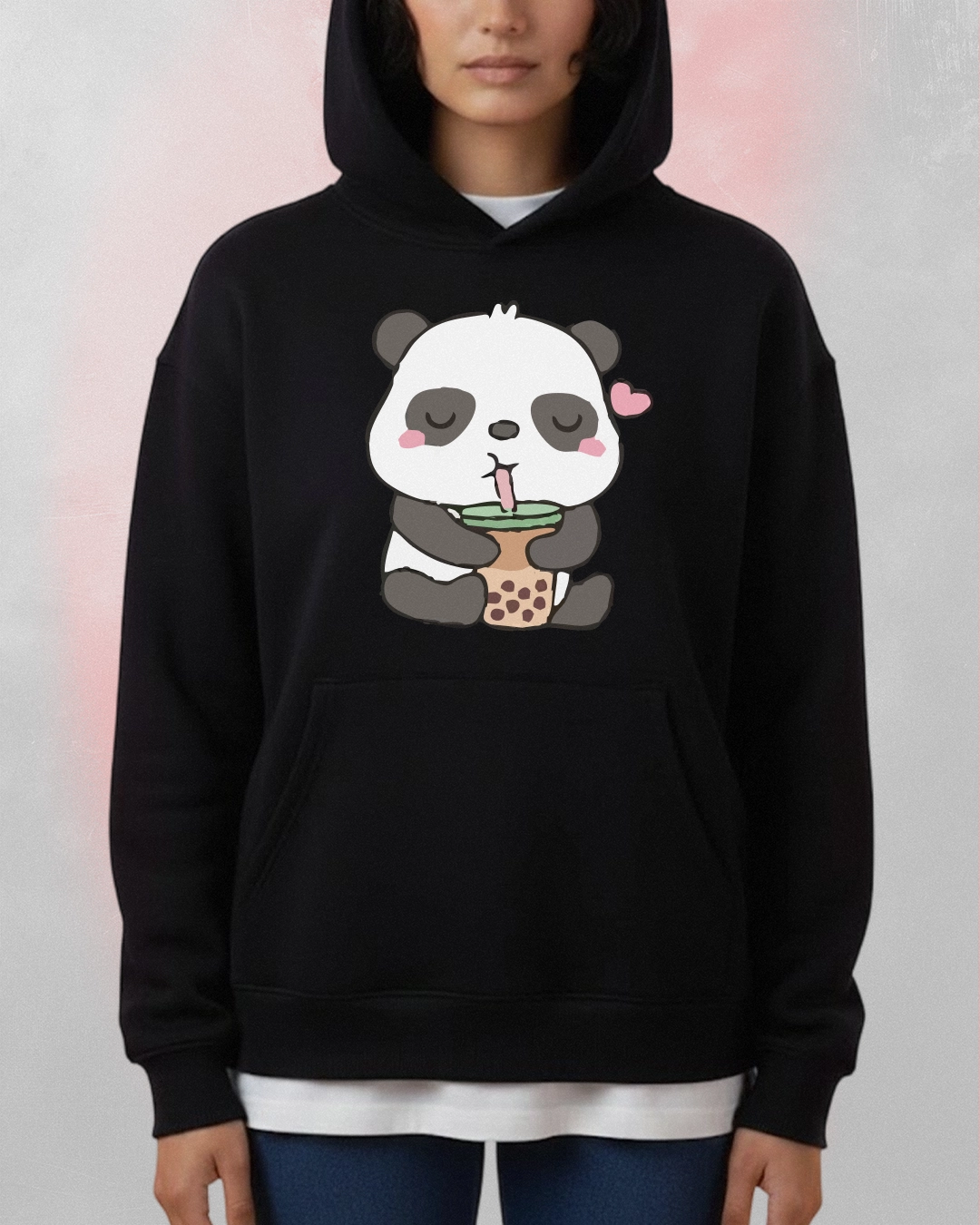 Panda Printed Hoodie