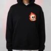 The Skull Emoji Black Hoodie
