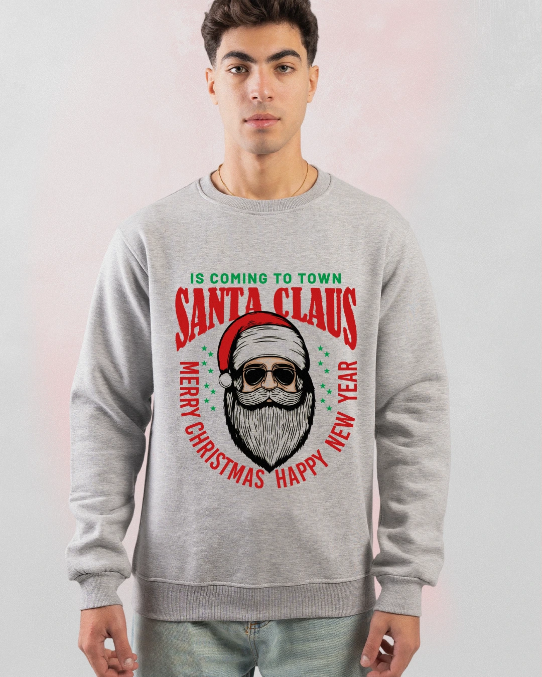 Santa Claus Graphic Sweatshirt